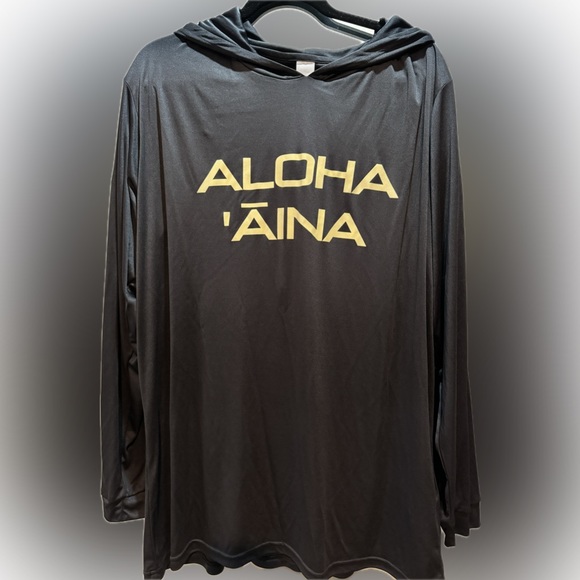 Aloha Aina Other - Aloha Aina swim shirt UPF 50+ sun protection. Long sleeve hoody NWOT 2XL